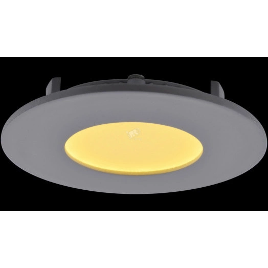 Светильник светодиодный 1x3WxLED встраиваемый D90xH25 отверстие D80 incl. 1x240lm 3000K белый/PC