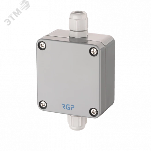 Корпус с 2 сальниками для подключения датчиков температуры