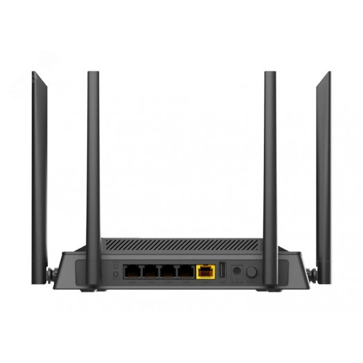 Маршрутизатор AC1200 Wave 2 MU-MIMO 4 хLAN, 1 хWAN, 10/100/1000 Мб/с