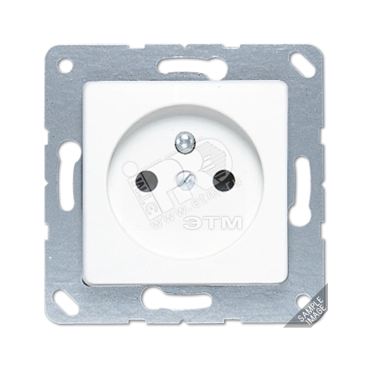 Розетка штепсельная 16A 250V коричневая франко-бельгийский стандарт