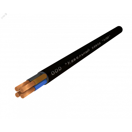 Провод ПВСнг(А)-LS 4х1.0-380/660 (Ч. бух)