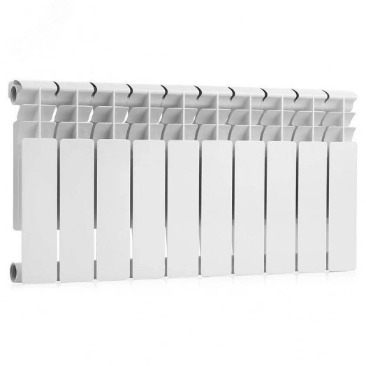 Радиатор биметаллический секционный 350/80/6 боковое подключение