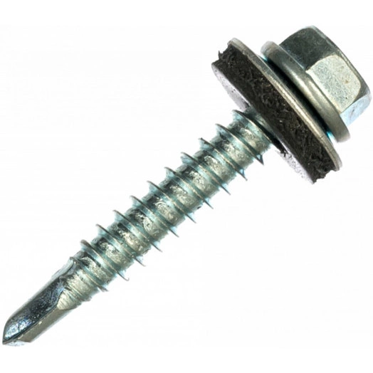 Саморез 5,5х38 кровельный сверло оцинкованный     Daxmer (2900шт)