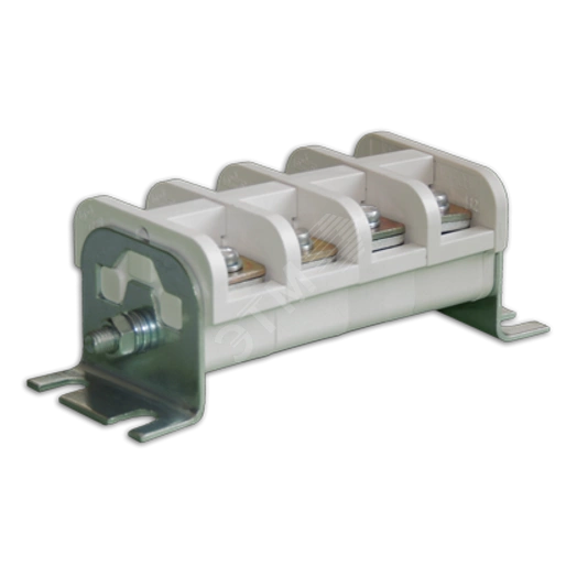 Клеммный блок КБ 25-4П(14) поТУ16-536.151-80 квадратная шайба