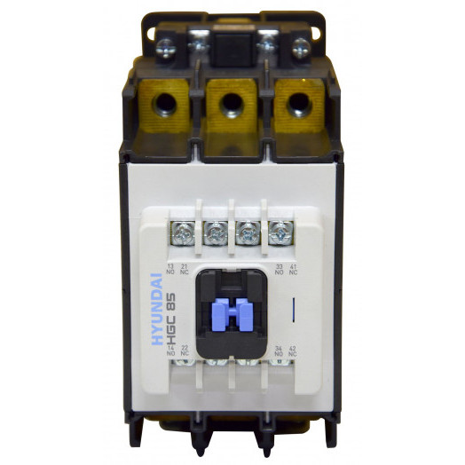 Магнитный контактор HGC85 22NS X220 85A 45 кВт при АС3 (380-440В) кат. 220В АC 2НО+2НЗ