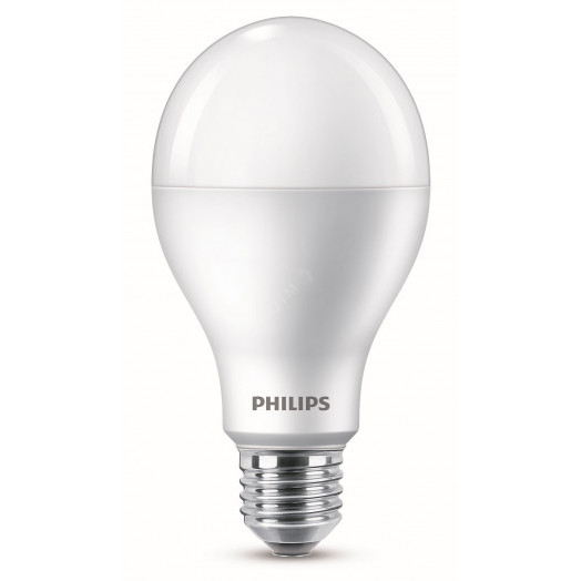 Лампа светодиодная LED A60 5 Вт 1900 Лм 3000 К E27 К 220-240 В IP20 Ra 80-89 (класс 1В) LEDBulb PHILIPS