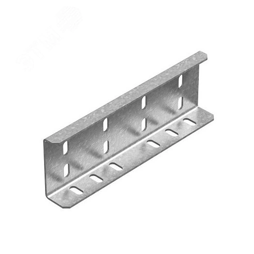 Соединитель боковой к лоткам ПЛК высотой 35 мм, толщ. 2,0 мм, Сендзимир цинк