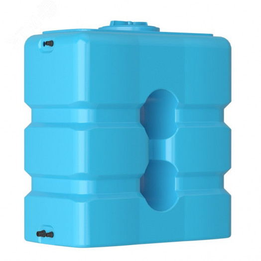 Бак для воды АТР 1000 (1290х1360х700) 1000л, с поплавком, синий