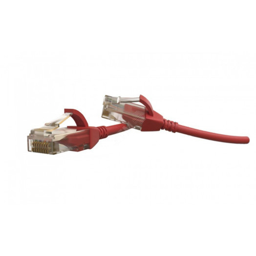 Патч-корд PC-LPT-UTP-RJ45-RJ45-C6-1.5M-LSZH-RD U/UTP категория 6 1.5 мкрасный