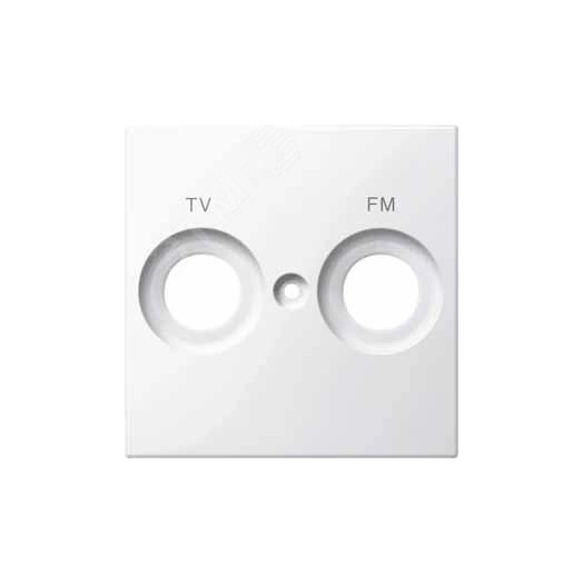 Центральная плата с маркировкой FM и TV белый