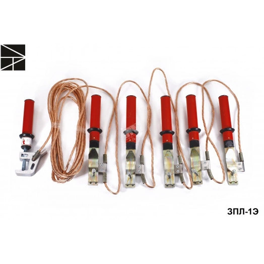 Заземление переносное ЗПЛ-1Э для ВЛ до 1 кВ S=50