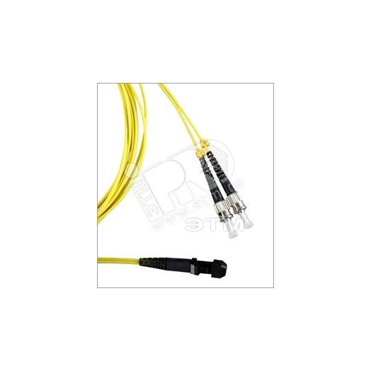 Патч-корд волоконно-оптический (шнур) SM 9/125 (OS2) ST/UPC-MTRJ/UPC duple* LSZH 3 м