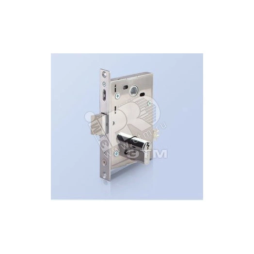 Замок электромеханический врезной PERCo-LBP85.1 с контактным устройством для двери из алюминиевого  профиля, нормально закрытый, межцентровое         расстояние 85 мм