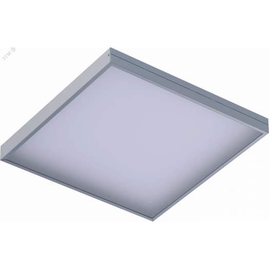 Светильник светодиодный ДВО-10-О-30-5К-IP40-Грильято равномерная засветка