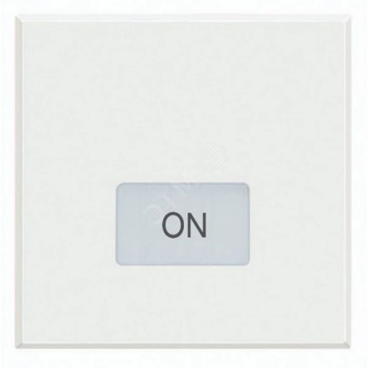 Axolute Клавиши с подсветкой для выключателей AXIAL 2 модуля символ ON белый