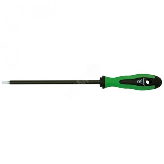 Отвёртка шлицевая 2,5х75 мм, стержень с ПВХ покрытием