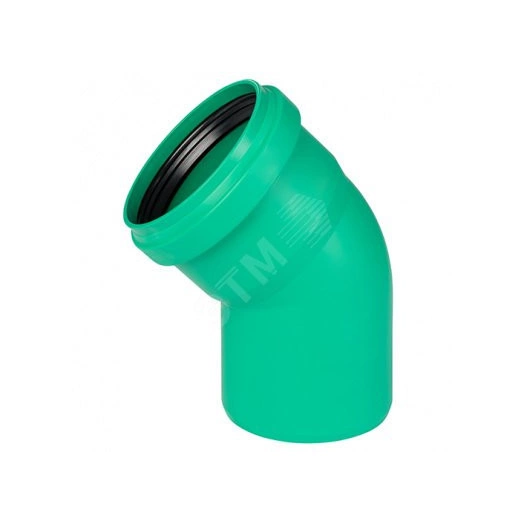 Отвод ливневой канализации 400х45 град.