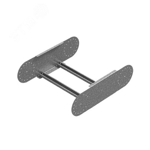 Секция шарнирного соединения для лестничного лотка ЛКР 200х85, толщ. 2,0 мм, Сендзимир цинк