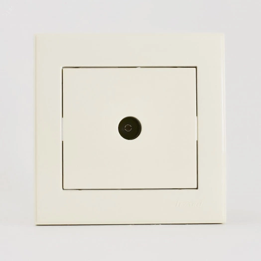 Розетка RAIN ТВ оконечная крем