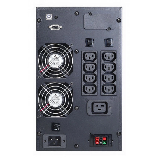 Источник бесперебойного питания Online Macan 2000 Ва/ 2000Вт 1/1 5 мин Tower 8 x IEC320-C13 +1хIEC320-C19 USB, RS-232, SNMP