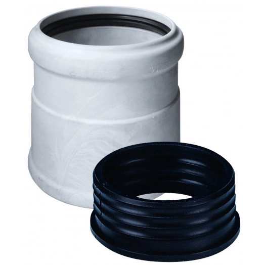 Муфта двухраструбная 50 ммдля бесшумной канализации