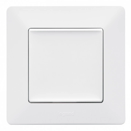 Valena LIFE Лицевая панель для выключателей одноклавишных Белая