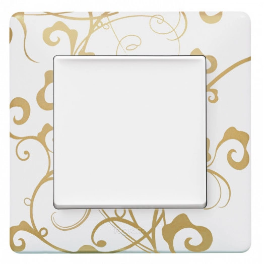 Valena LIFE Лицевая панель для выключателей одноклавишных Белая