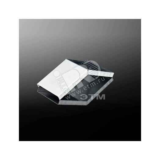 КЛУНо50-135 S=0,7мм Крышка лотка углового вертикального поворот вниз облегченная полимерная