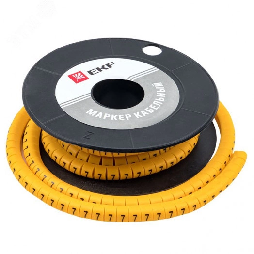 Маркер кабельный 4.0кв.мм 7 (500ед) (ЕС-2)