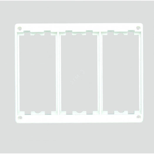 Connect Рамка на 6 S-модулей к монтажной коробке SM660, Сима Класик, белый
