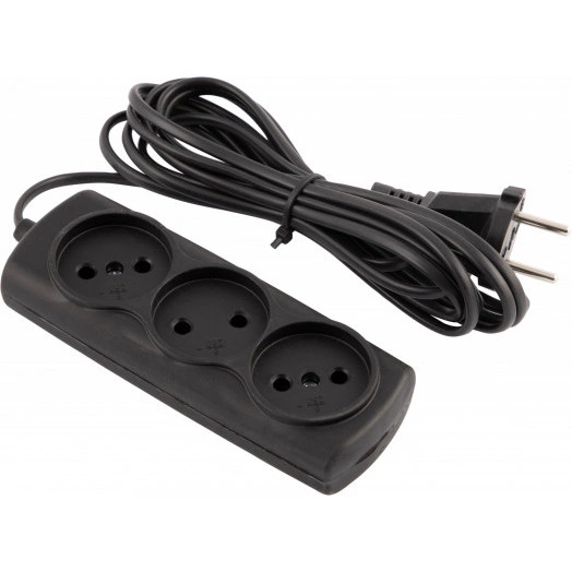 Удлинитель ENGY 'Эконом' 7м/4роз. (ШВВП 2х0,75)