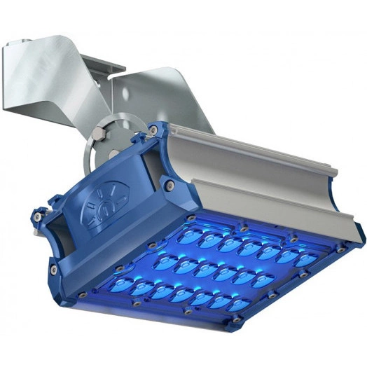 Светильник светодиодный ДБУ-49W IP67 6408Лм КСС К40 FL Blue