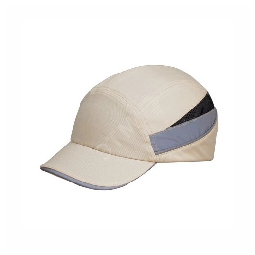 Каскетка RZ BioT CAP бежевая (защитная, ударопрочная, укороченный козырек, светоотражающие вставоки, регулировка по размеру головы с 56 см по 59 см с помощью застежки-блочк, -10°C + 50°C )