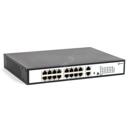 Коммутатор РоЕ SKAT PoE-16E-2G