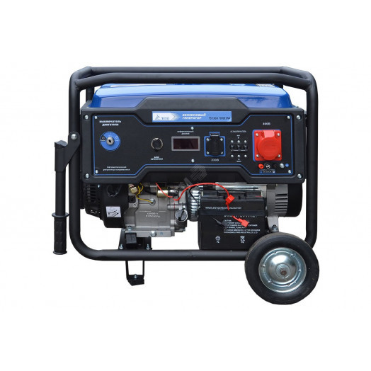 Генератор бензиновый TSS SGG 7000 E3NA 7кВт, 3-х  фазный, ручной/электростартер