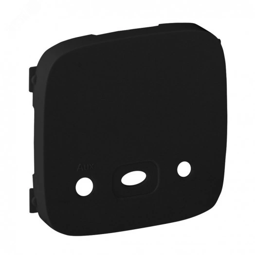 Valena ALLURE Лицевая панель для аудио-входа Антрацит