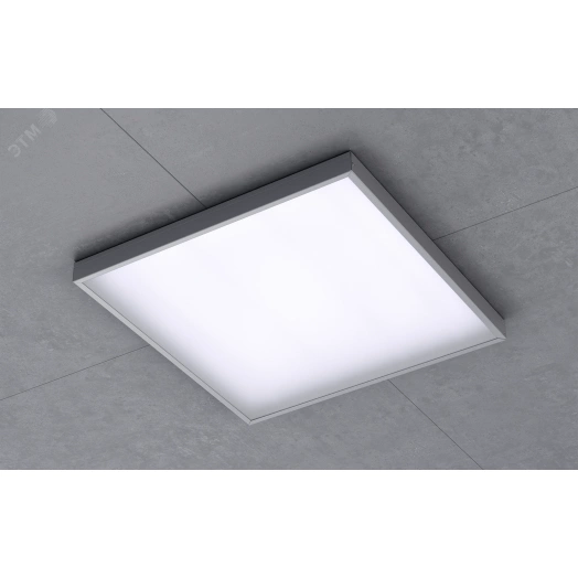 Светильник светодиодный ДВО-01-О-40-5К-IP40-Армстронг