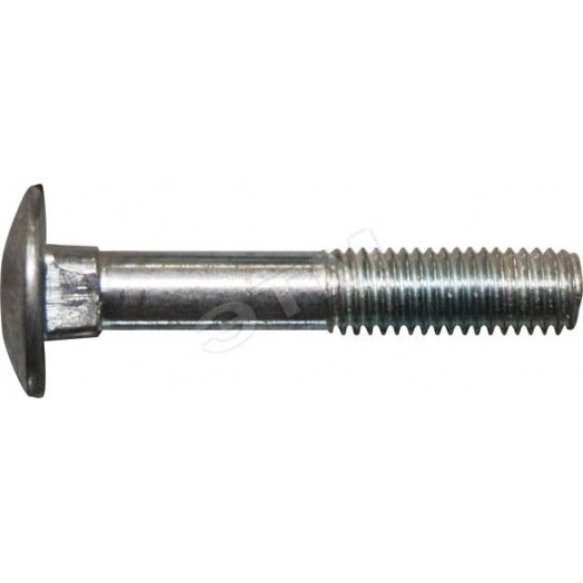 Болт DIN603 М10х60 мебельный оцинкованный (50 шт)