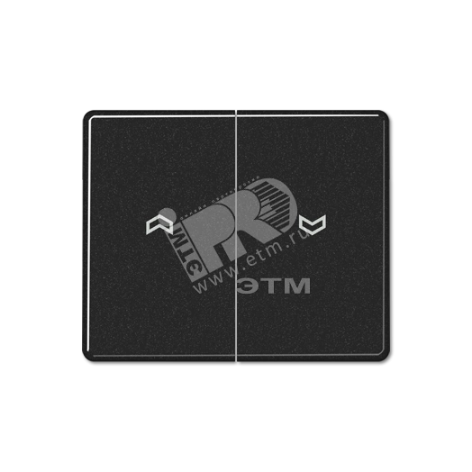 Клавиша для выключателя управления жалюзи  черные