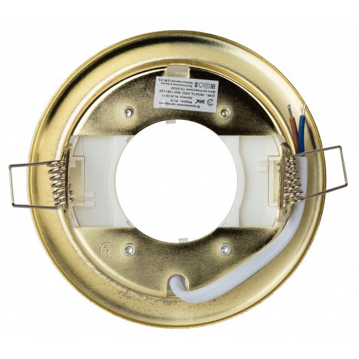 Светильник встраиваемый под лампу GX53 KL35 GD /1 (к) 220V, 13W, золото ЭРА