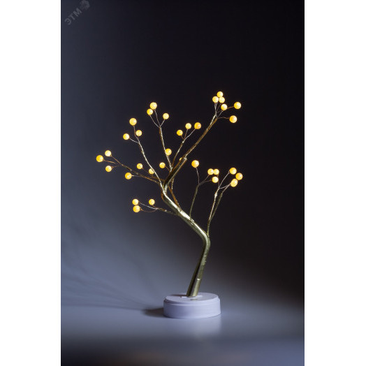 Декоративный светильник Жемчужное дерево h 45 см, теплый свет, 36 LED, 3*АА, IP20 ЕGNID - 36W ЭРА