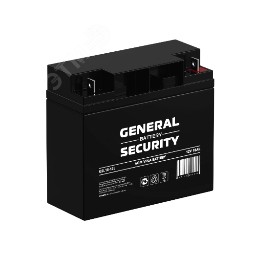 Аккумуляторная батарея General Security GSL18-12L