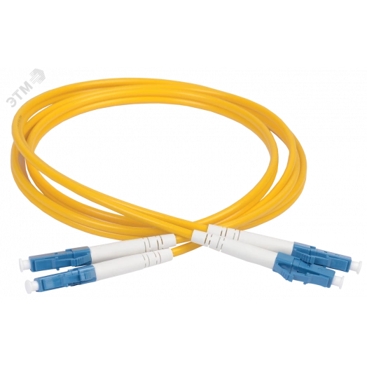 Патч-корд оптический 9/125 (OS2) LC/UPC-LC/UPC (Duplex) 10м