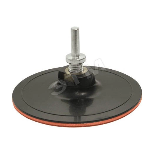 Диск шлифовальный с липучкой, гайка М14 + переходник для дрели, 150х3 мм