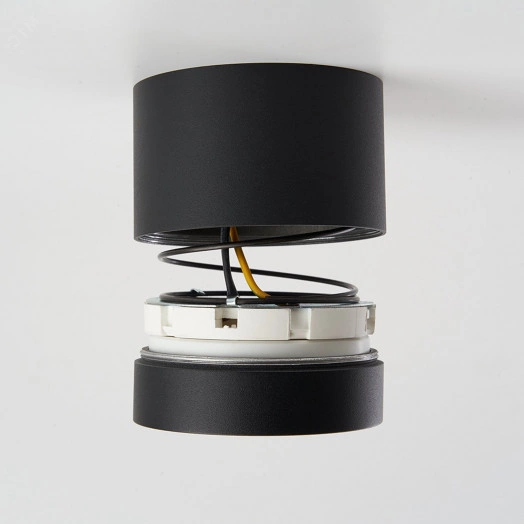 Светильник ДПО-12w GX53 без лампы черный