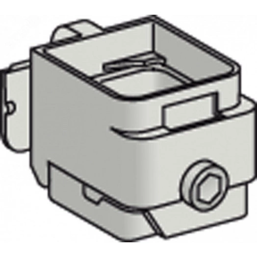 Клемма защелкивающаяся стальная 95ММ2 NSX100-160 2шт