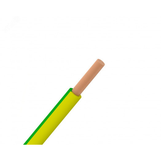 Провод силовой ПуГВ нг(А)  LS 0,75 желто-зеленый ТРТС