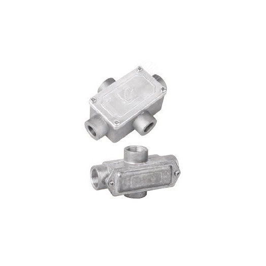 Коробка ответвительная алюминиевая 4 ввода М25х1.5 IP55 118х83х42мм