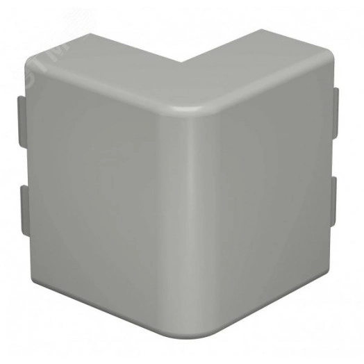Крышка внешнего угла кабельного канала WDK 40x110 мм (ПВХ, серый)