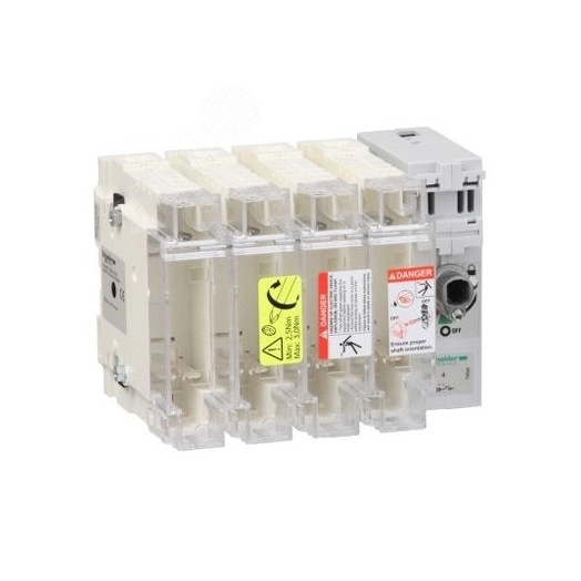 Корпус выключатель-разъединитель-предохранитель 4п 22х58.100A